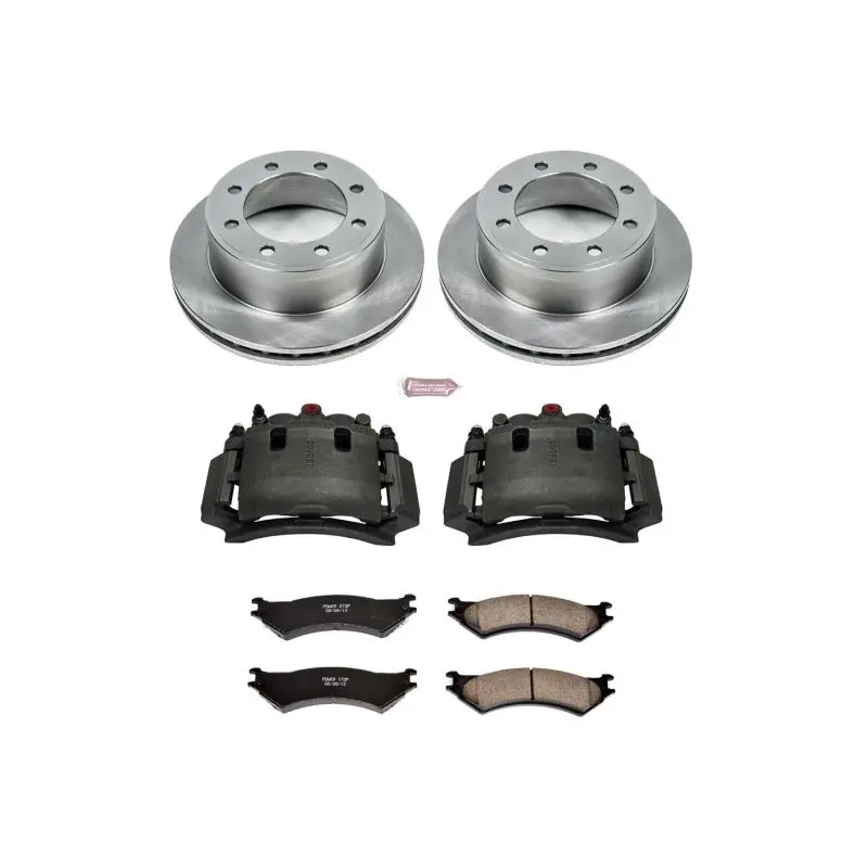 Power Stop 99-07 Ford E-350 Super Duty Rear Autospecialty Kit W/Cals 1