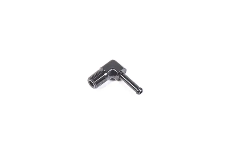 Radium Engineering 1/8In Npt Male To 3/16In Barb 90 Degree Fitting | 14-0344 1