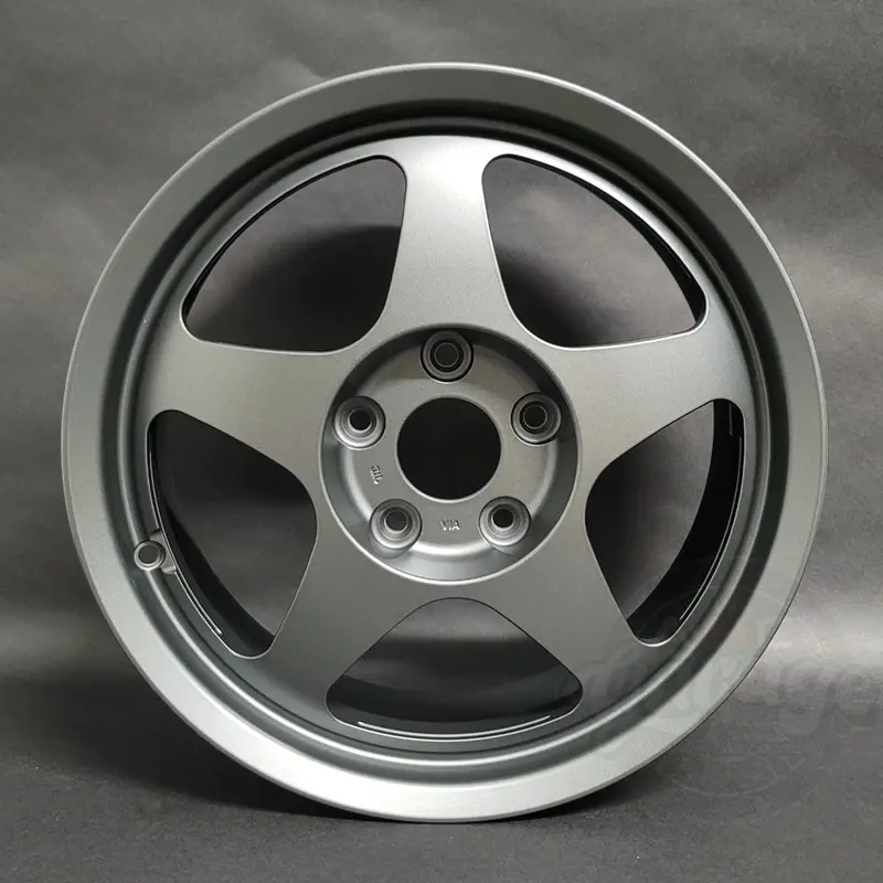 Regamaster Evo Ii 16X7.0 | Et38 | 5X114.3 | Satin Gunmetal (Set Of 4) 1