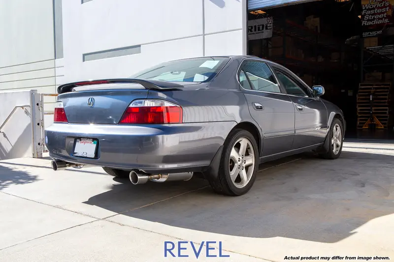 Revel Medallion Touring-S Catback Exhaust - Dual Muffler 01-03 Acura Tl Type S | T70078r 1