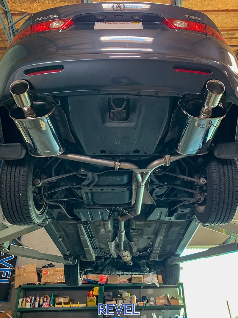 Revel Medallion Touring-S Catback Exhaust - Dual Muffler 04-08 Acura Tsx | T70093r 1