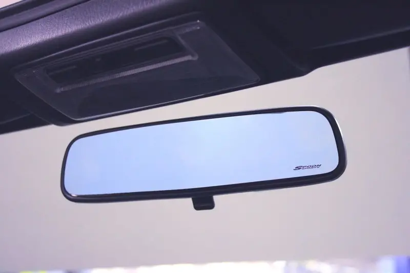 Spoon Sports 76400-Brm-004 Blue Wide Rear View Mirror Civic Type R Ek4 Ek9 Fk8 Fl5 De5 1