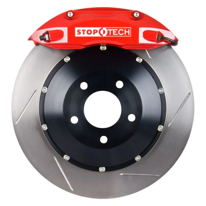 Stoptech 91-05 Acura Nsx Rear Bbk W/Red St-40/10 Calipers Slotted 328X28mm Rotors 1