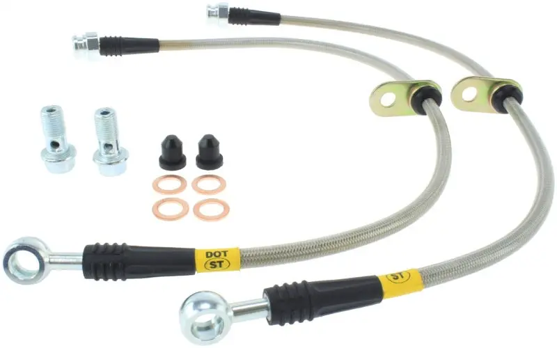 Stoptech 91-05 Acura Nsx Rear Ss Brake Lines 1