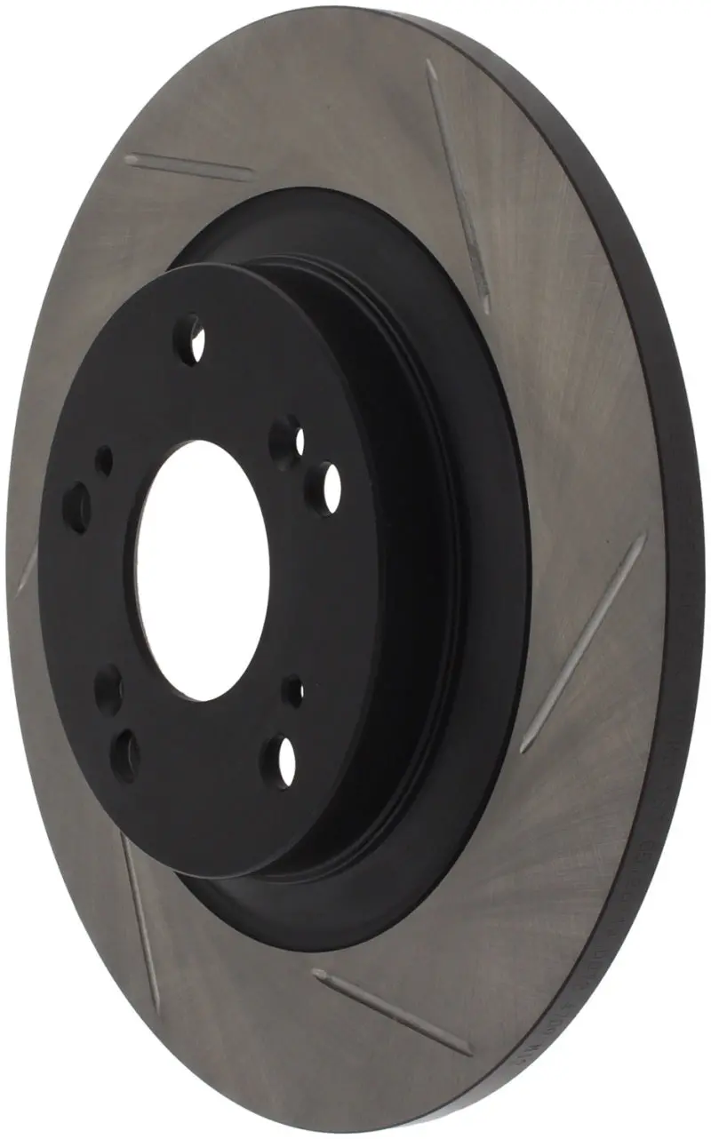 Stoptech Slotted Brake Rotors Rear Left For Honda S2000 1