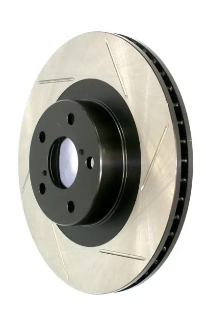 Stoptech Sport Slotted Brake Rotors Front Left For Honda S2000 '00-09 1