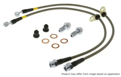 Stoptech Stainless Steel Brake Lines (Front Only) For 99-00 Civic Si 1
