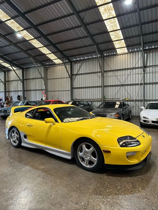 Toyota Supra Aero Side Skirts / Plastic 1