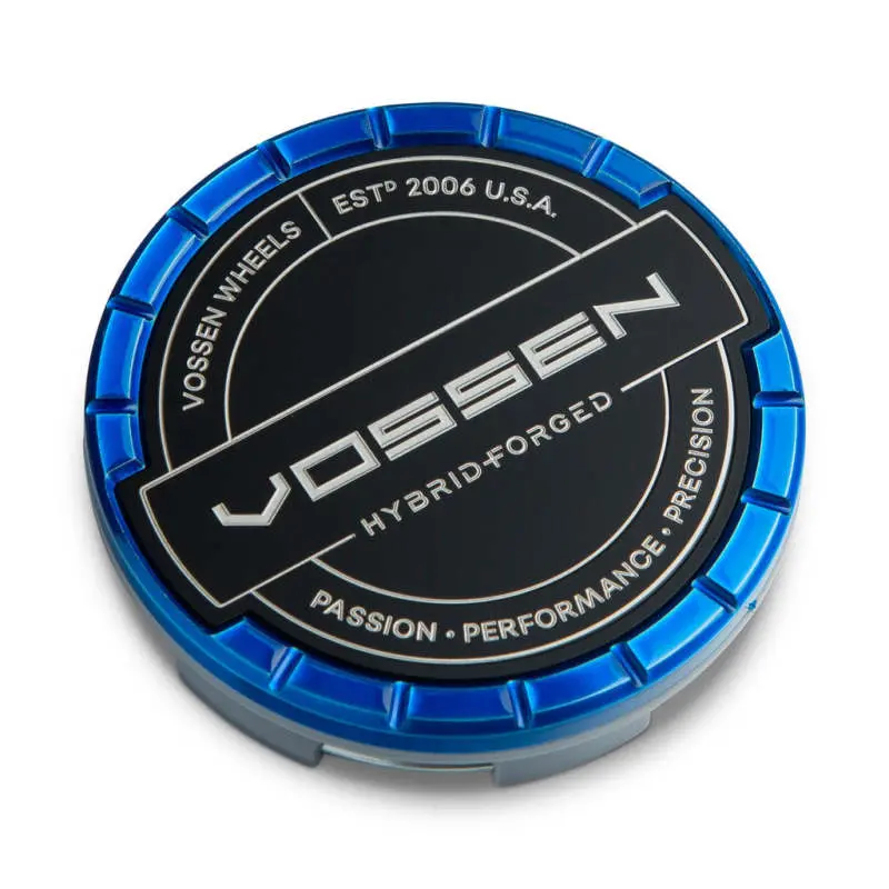 Vossen Billet Sport Cap - Large - Hybrid Forged - Fountain Blue 1