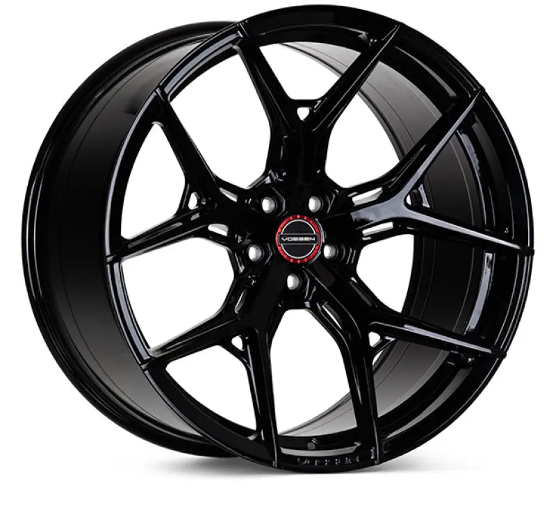 Vossen Hf-5 20X9 / 5X114.3 / +32 / Flat Face / 73.1 - Gloss Black Wheel 1