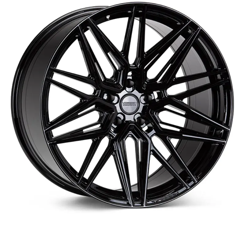 Vossen Hf-7 21X9.5 / 5X114.3 / Et35 / Deep Face / 64.1 - Gloss Black Wheel 1