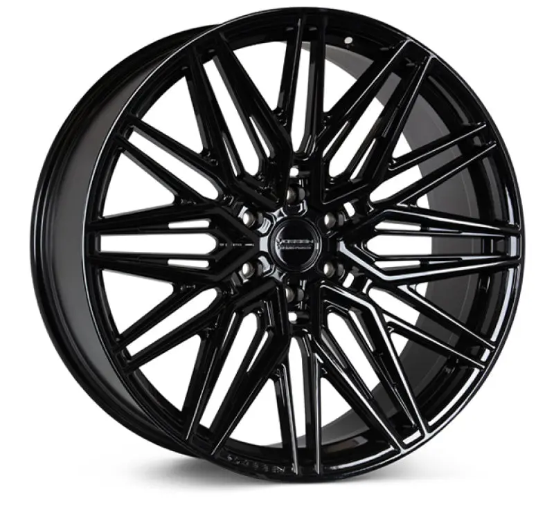 Vossen Hf6-5 20X10 / 6X139.7 / Et-18 / Super Deep Face / 106.1 - Gloss Black Wheel 1