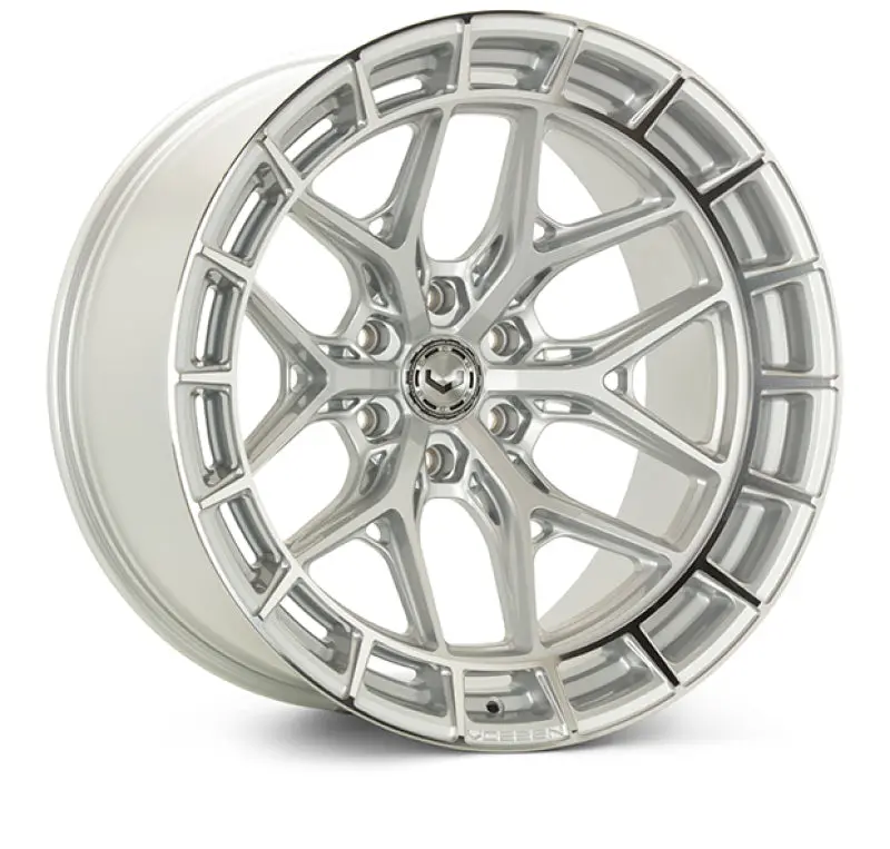 Vossen Hfx-1 17X9 / 6X139.7 / Et0 / Deep / 106.1 Cb - Silver Polished Wheel 1