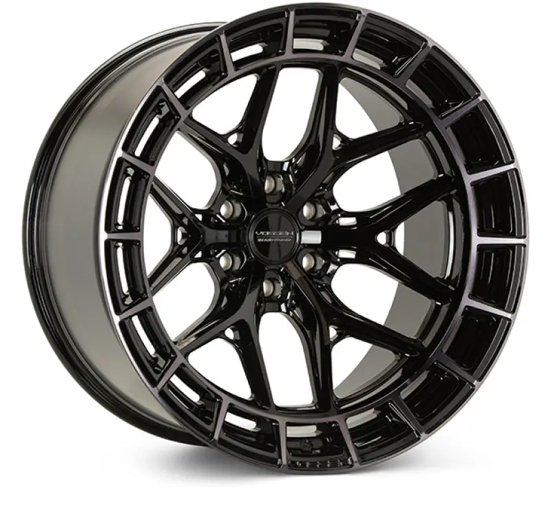 Vossen Hfx-1 17X9 / 6X139.7 / Et0 / Deep / 106.1 Cb - Tinted Gloss Black Wheel 1