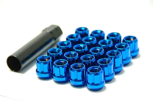 Wheel Mate Muteki Open End Lug Nuts - Blue 12X1.50 1