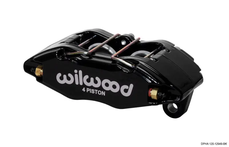 Wilwood Caliper-Dynapro Honda/Acura - Black Powder 1.62In Pistons .83In Disc | 120-12949-Bk 1