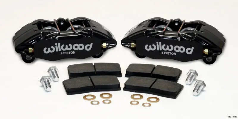 Wilwood Dpha Front Caliper & Pad Kit Black Honda / Acura W/ 262Mm Oe Rotor | 140-13029 1