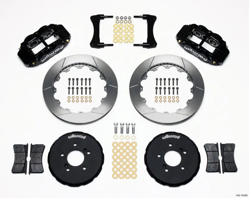 Wilwood Narrow Superlite 6R Front Hat Kit 12.88In Honda S2000 | 140-10309 1
