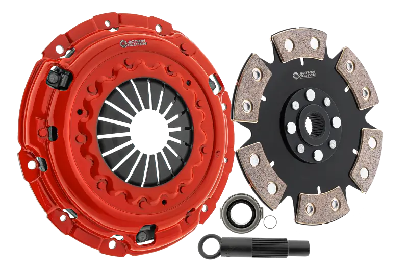 Action Clutch Stage 4 Performance Kit – Heavy-Duty Clutch Assembly For 2001–2005 Honda Civic 1.7L D17A2 Engine 1
