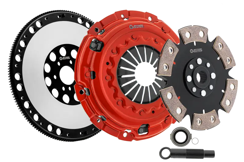 Action Clutch Stage 6 Turbo Clutch Kit With Lightweight Flywheel For 2005–2009 Subaru Outback Xt 2.5L (Ej255, Awd) 1