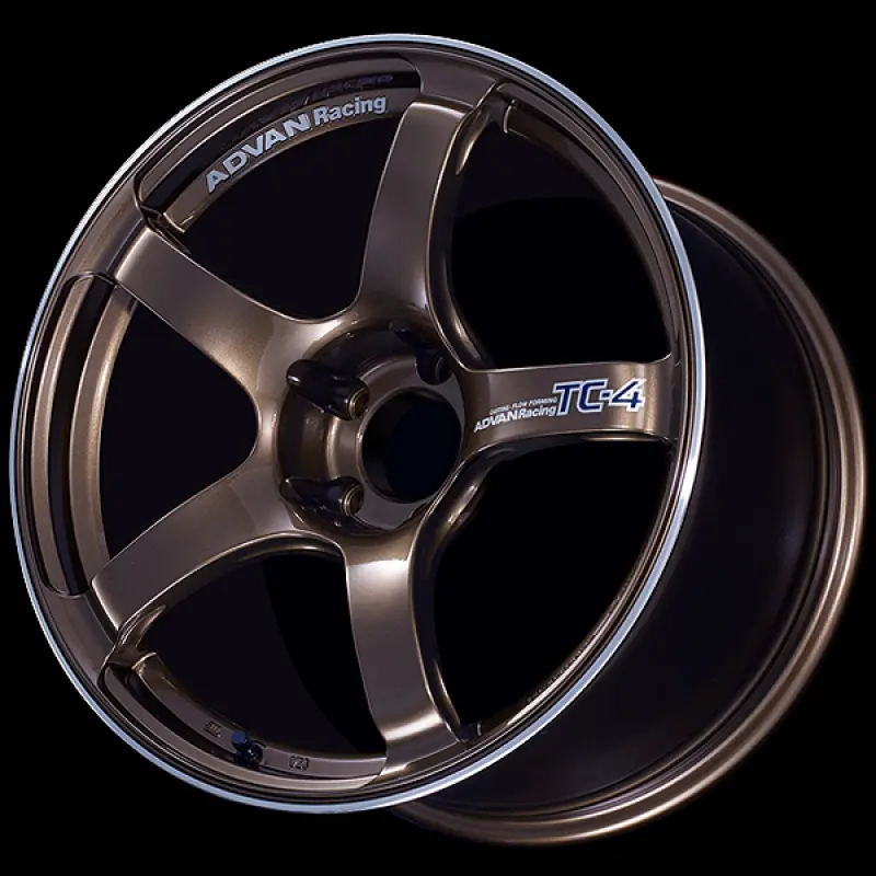 Advan Tc4 Racing Wheel – 18X8.8", +38 Offset, 5X114.3, Umber Bronze Finish 1