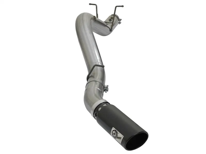 Afe Large-Bore 4" Dpf-Back Exhaust System – 409 Stainless Steel With Black Tip For 2017+ Gm Duramax L5P 6.6L V8 1