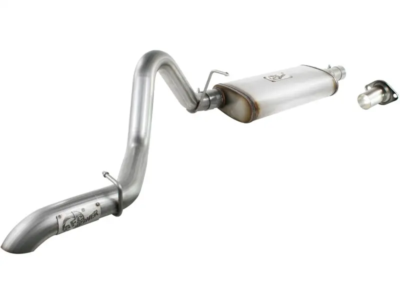 Afe Machforce Xp Cat-Back Exhaust System For 1997–2006 Jeep Wrangler Tj (4.0L I6) – 2.5In Stainless Steel 1