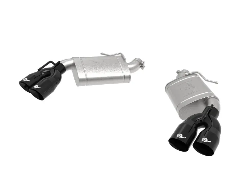 Afe Power Mach Force Xp Axle-Back Exhaust System – 3" Tubing, Mufflers Included, For 2016–2020 Camaro Ss (6.2L V8) 1