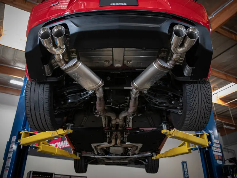 Afe Power Mach Force Xp Axle-Back Exhaust System – 3" Tubing, Mufflers Included, For 2016–2020 Camaro Ss (6.2L V8) 2