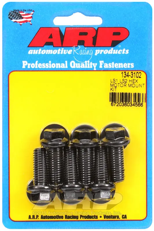 Arp Ls1/Ls2 Hex Head Motor Mount Bolt Kit 1