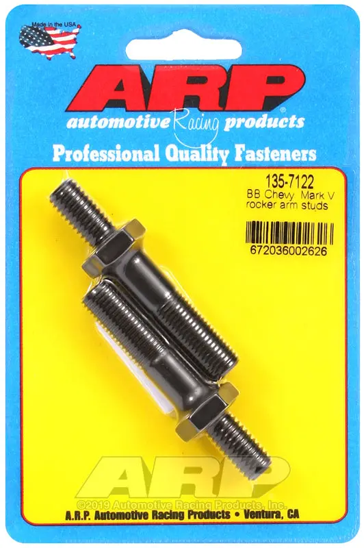 Arp Mark V Rocker Arm Studs For Big Block Chevrolet Engines – Precision-Machined, Heat-Treated Steel 1