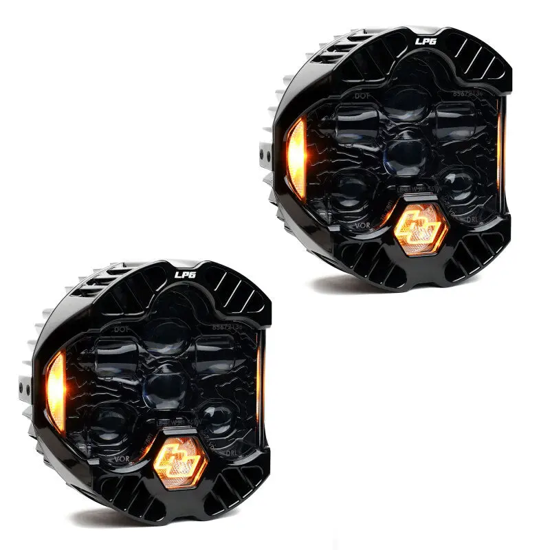 Baja Designs Dot Lp6 Led Auxiliary Light Pod (Amber Drl) - Pair 1