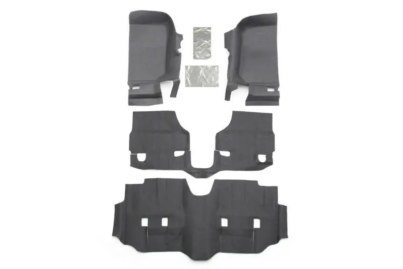 Bedrug Bedtred Floor Kit – 4-Piece Front Liner With Heat Shields For 2007–2016 Jeep Jk Unlimited 4-Door 1