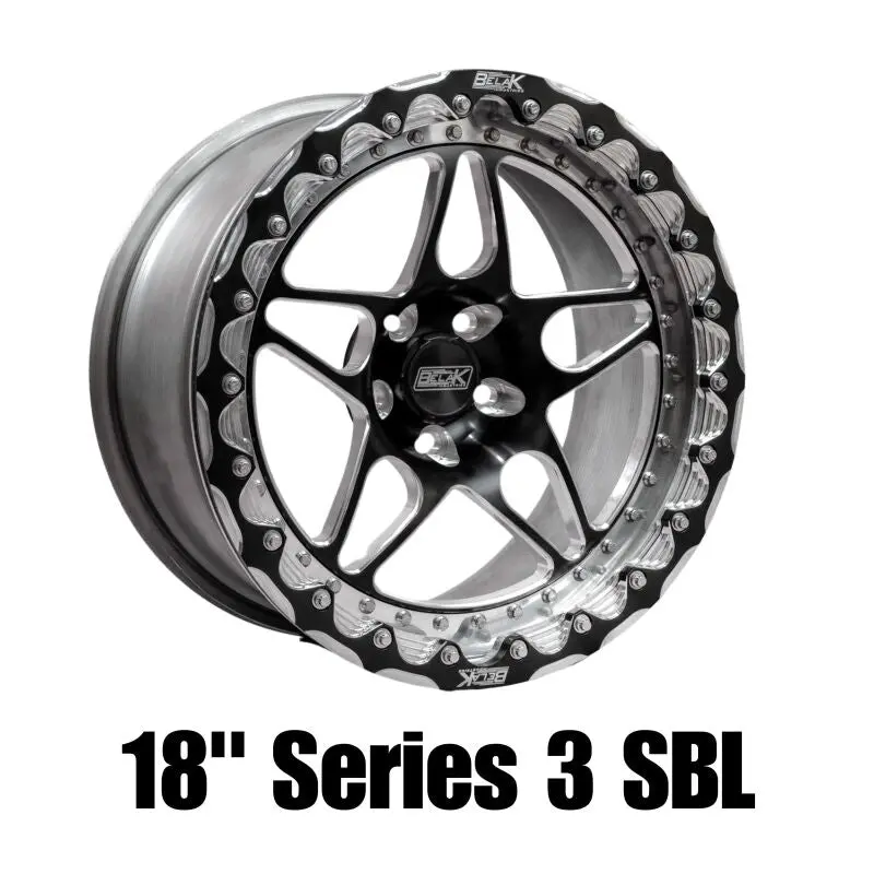 Belak 18X10 / 6.75In Bs / 5X4.75 Bp / High Pad / Series 3 Wheel - Non-Beadlock 1