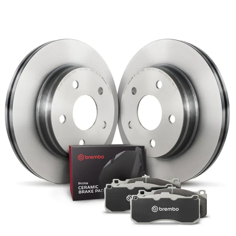 Brembo Front Brake Kit For 2003–2010 Audi A8 Quattro & 2004–2006 Vw Phaeton (Oe Replacement) 1