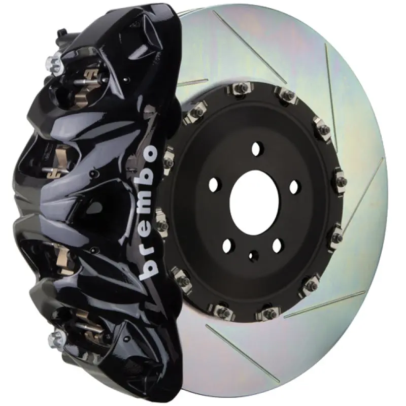 Brembo Gt Big Brake Kit For 2019+ Tesla Model X (Non-Plaid) – Front, 8-Piston Calipers, 412X38Mm Slotted Two-Piece Rotors 1