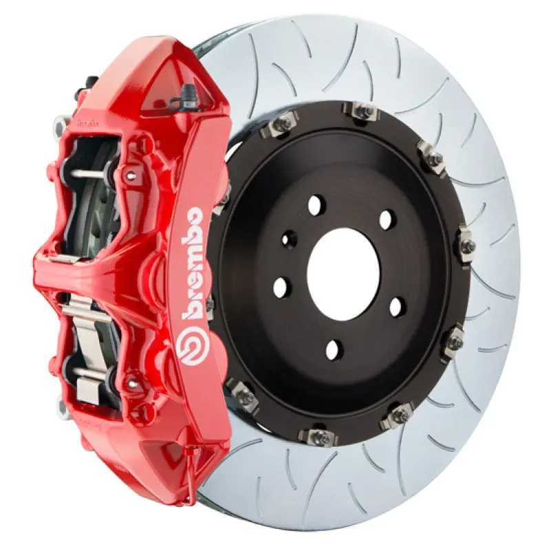 Brembo Gt Big Brake Kit – Front, 6-Piston Calipers, 405×34Mm 2-Piece Slotted Rotors For 2014–2020 Jaguar F-Type S (Awd Models) 1