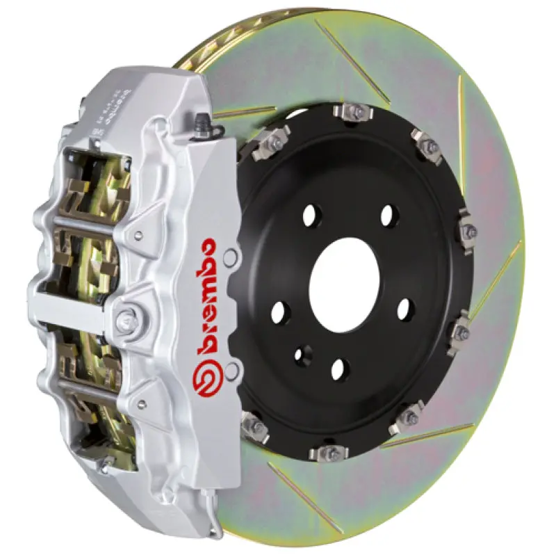 Brembo Gt Big Brake Kit – Front 8-Piston Calipers With 380X34Mm Two-Piece Slotted Rotors For 2004–2007 Nissan Armada/Qx56/Titan 1