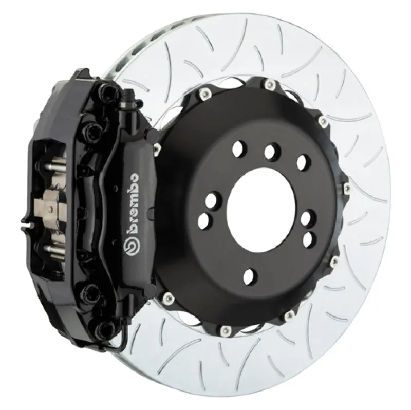 Brembo Gt Big Brake Kit – Red-Painted 4-Piston Calipers With 345X28Mm Two-Piece Slotted Rotors For 2023+ Toyota Gr Corolla 1