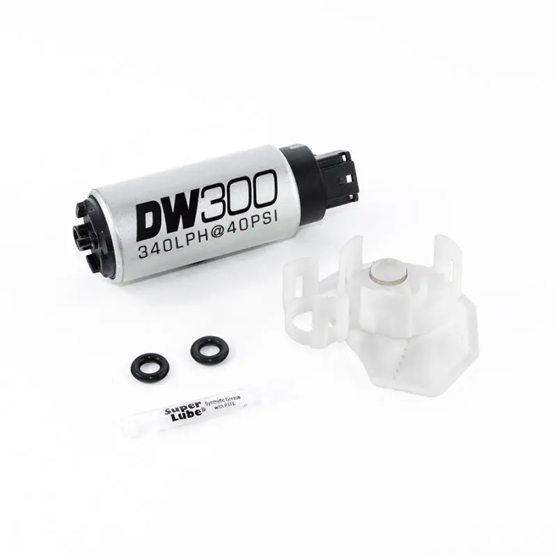 Deatschwerks Dw300C Compact 340Lph Fuel Pump With Installation Kit For Mitsubishi Lancer Evolution X (2008–2015) 1