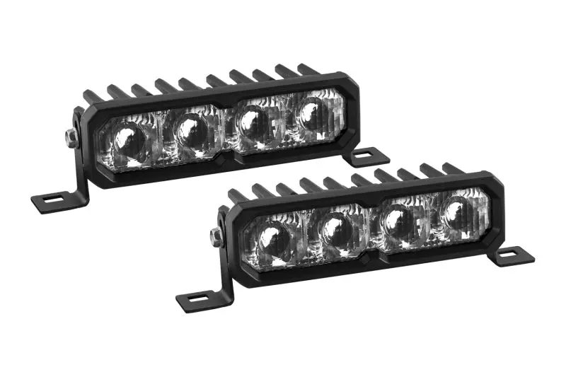 Diode Dynamics Ss6 Pro White Driving Lights (Pair) – 6000K Abl Standard Beam Pattern 1