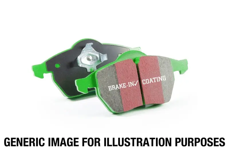 Ebc Greenstuff Front Brake Pads For 2007–2009 Acura Rdx 2.3L Turbo 1