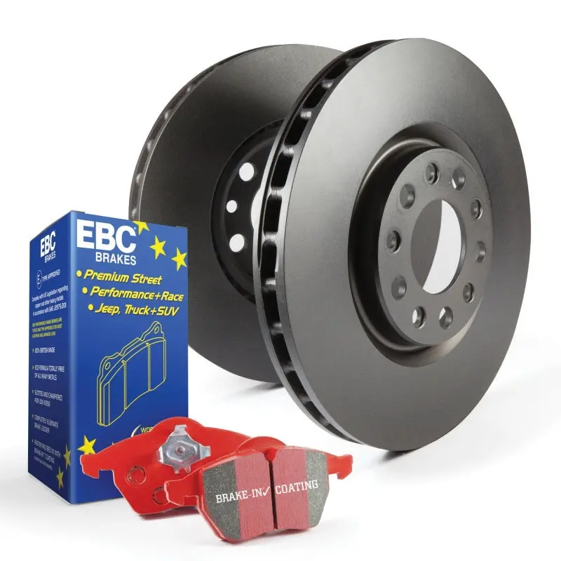 Ebc Redstuff S12 Brake Kit – Track-Ready Pads & Rk Rotors (Complete Front/Back Set) 1