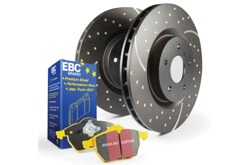 Ebc S5 Yellowstuff Brake Kit – Track-Ready Pads & Gd Drilled Rotors 1