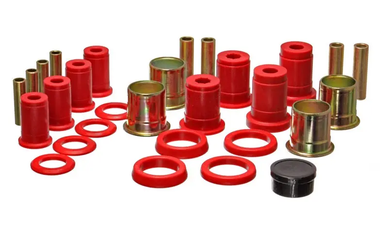 Energy Suspension Red Rear Control Arm Bushing Kit For 1975 Chevrolet Monza & Vega 1