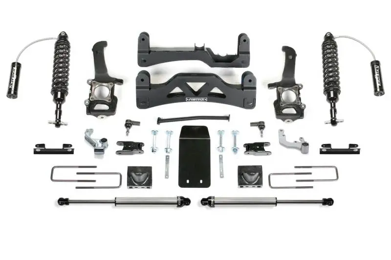 Fabtech 6-Inch Performance Lift System For 2014 Ford F-150 4Wd – Includes Dual-Height Coilovers & Rear Shocks 1