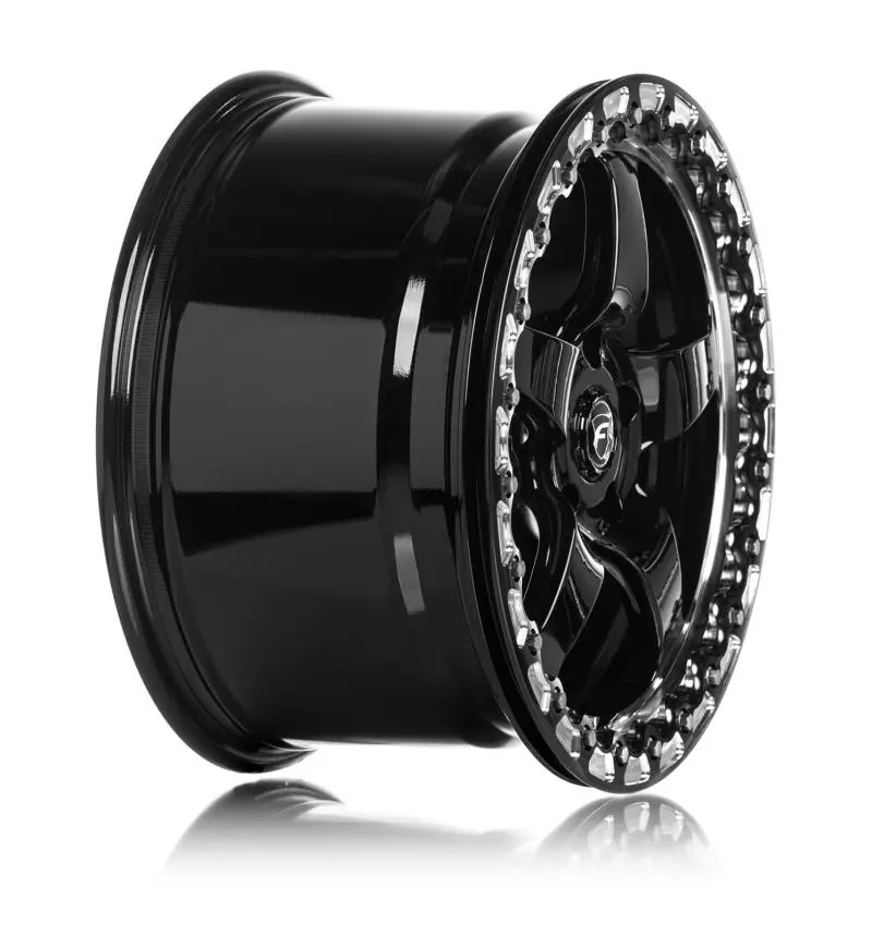 Forgestar D5 Beadlock-Style Gloss Black Wheel – 17X10", 5X115", Et30, 6.6" Backspace 1