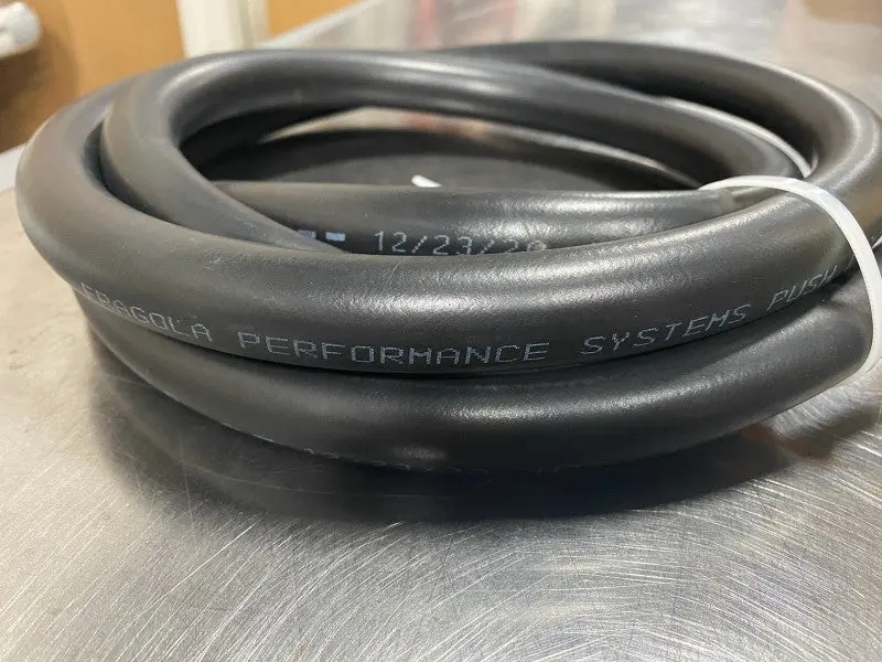 Fragola Push-Lite High-Temperature -6 An Black Hose – 20-Foot Roll 1