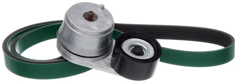 Gates 04-07 Kenworth T800 Cummins Isx Diesel Serpentine Belt Kit 1