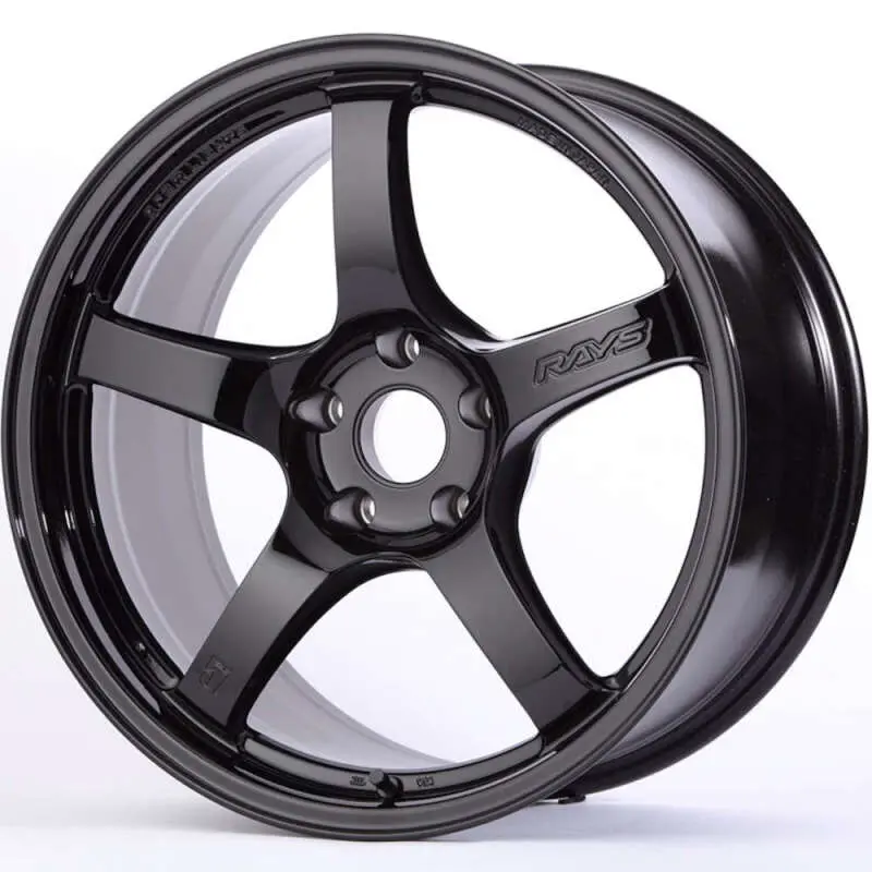 Gram Lights 57Cr Gloss Black Alloy Wheel – 18X8.5", +37Mm Offset, 5X114.3Mm Bolt Pattern 1